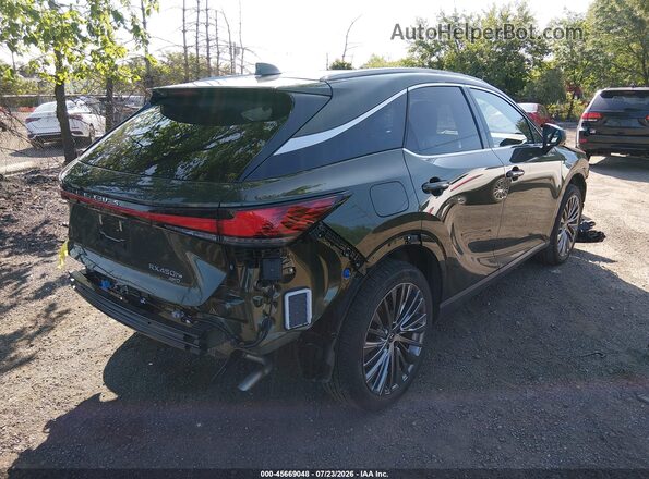 JTJCJMGAXR2022067 2024 LEXUS RX 450H+ Green უკანა მარჯვენა
