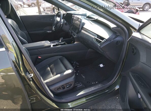 JTJCJMGAXR2022067 2024 LEXUS RX 450H+ Green წინა სალონის ხედი