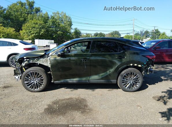JTJCJMGAXR2022067 2024 LEXUS RX 450H+ Green სალონის 360-გრადუსიანი ხედი