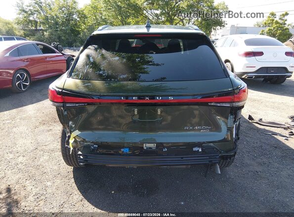 JTJCJMGAXR2022067 2024 LEXUS RX 450H+ Green 