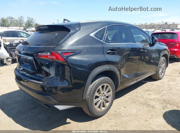 JTJDARBZ0M2199010 2021 LEXUS NX 300 Черный Задняя правая четверть