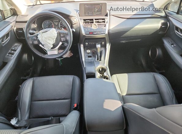 JTJDARBZ0M2201175 2021 LEXUS NX Серый Вид панели приборов