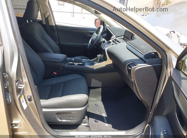JTJDARBZ1L2163924 2020 LEXUS NX 300 Gray Вид салону спереду