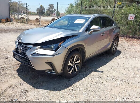 JTJDARBZ1L2163924 2020 LEXUS NX 300 Gray Передня ліва чверть