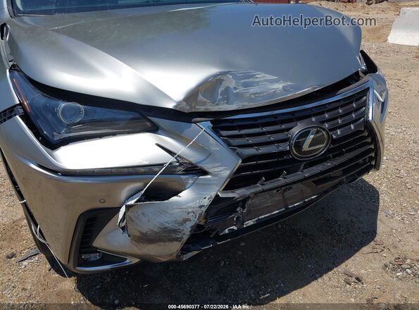 JTJDARBZ1L2163924 2020 LEXUS NX 300 Gray Вид спереду