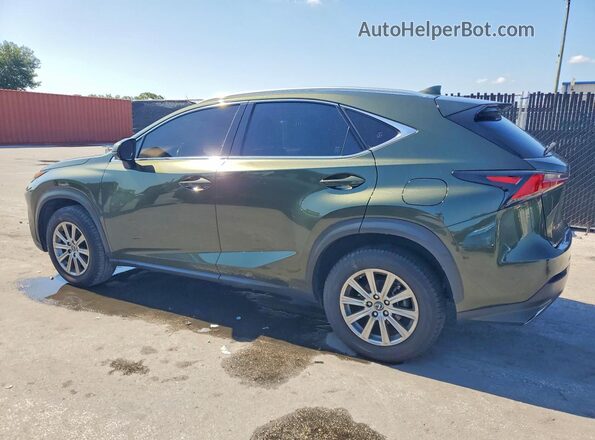 JTJDARBZ1M2186766 2021 LEXUS NX Green Հետևի ձախ