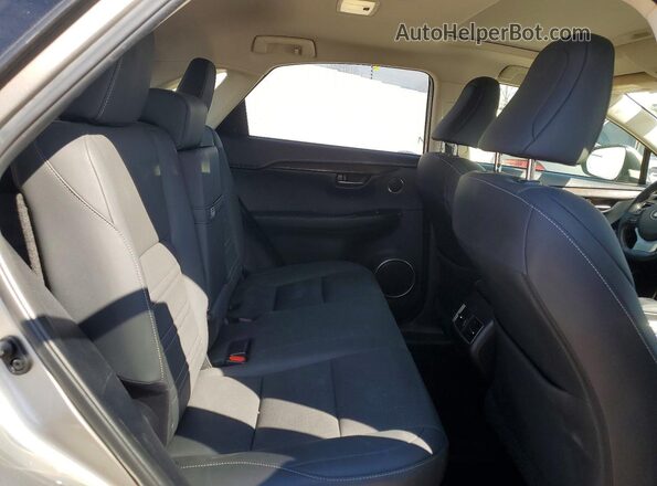 JTJDARBZ3L5016289 2020 LEXUS NX Silver Вид задньої частини салону
