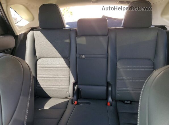 JTJDARBZ3L5016289 2020 LEXUS NX Silver Вид задніх сидінь