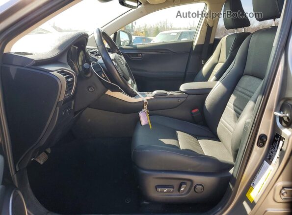 JTJDARBZ3L5016289 2020 LEXUS NX Silver Вид салону спереду