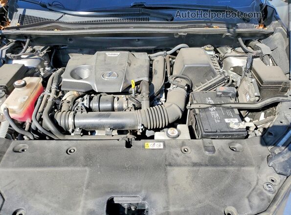 JTJDARBZ3L5016289 2020 LEXUS NX Silver Вид підкапотного простору