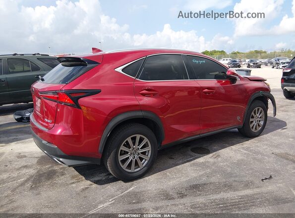 JTJDARBZ5L2175719 2020 LEXUS NX 300 Red უკანა მარჯვენა
