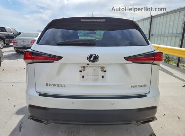 JTJDARBZ6L2177334 2020 LEXUS NX White Vista trasera