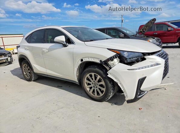 JTJDARBZ6L2177334 2020 LEXUS NX White Delantero derecho