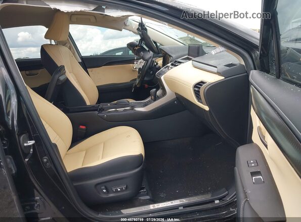 JTJDARBZ6M2182776 2021 LEXUS NX 300 Black Front interior view