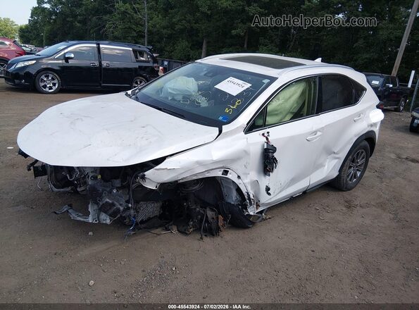 JTJDARBZ9L5011467 2020 LEXUS NX 300 White Առջևի ձախ երեք քառորդ տեսարան