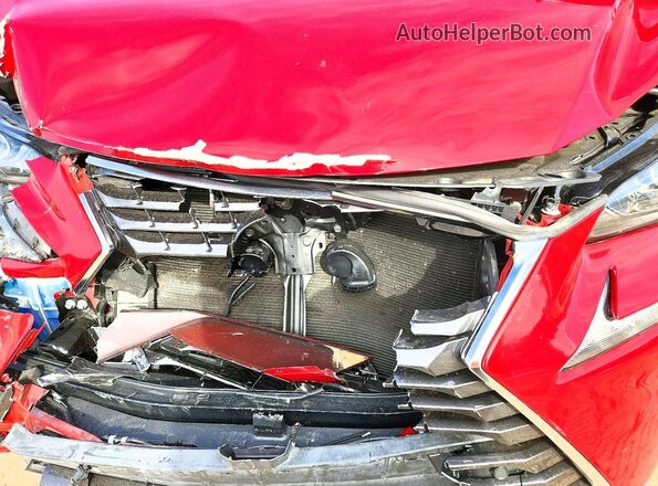 JTJDARDZ1L5011184 2020 LEXUS NX Red Engine compartment view