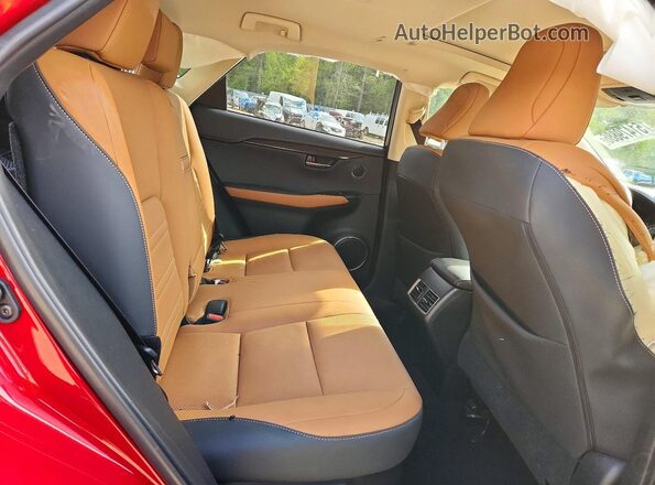 JTJDARDZ1L5011184 2020 LEXUS NX Red Rear interior view