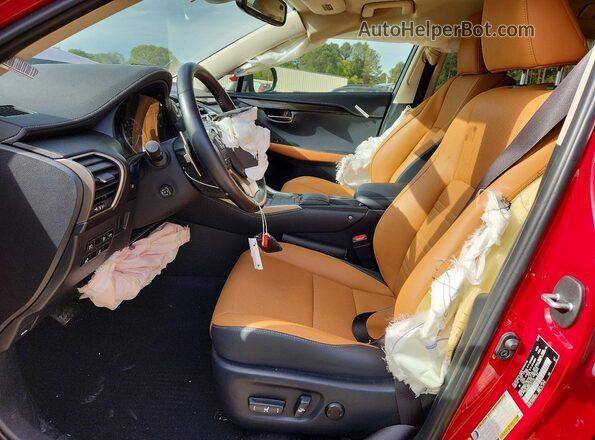 JTJDARDZ1L5011184 2020 LEXUS NX Red Front interior view