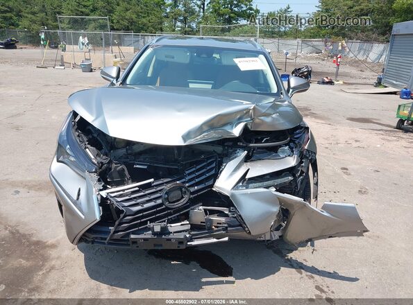 JTJDARDZ2L5002834 2020 LEXUS NX 300 Silver Вид спереду