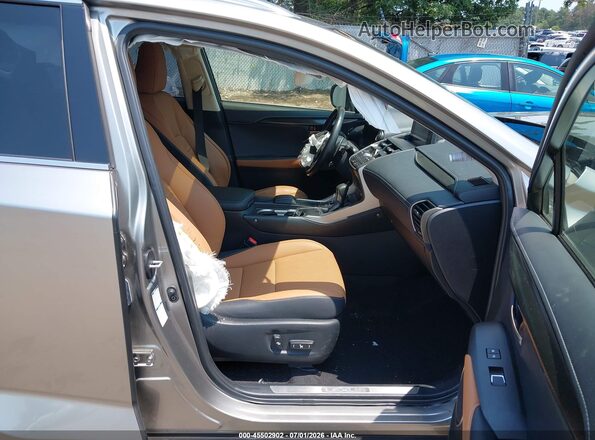 JTJDARDZ2L5002834 2020 LEXUS NX 300 Silver Вид салону спереду