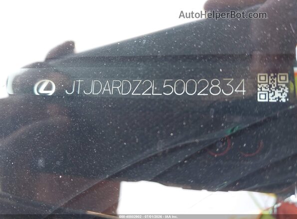 JTJDARDZ2L5002834 2020 LEXUS NX 300 Silver 