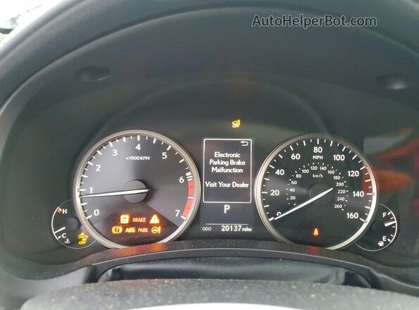 JTJDARDZ2M2253601 2021 LEXUS NX Черный Вид щитка приборов