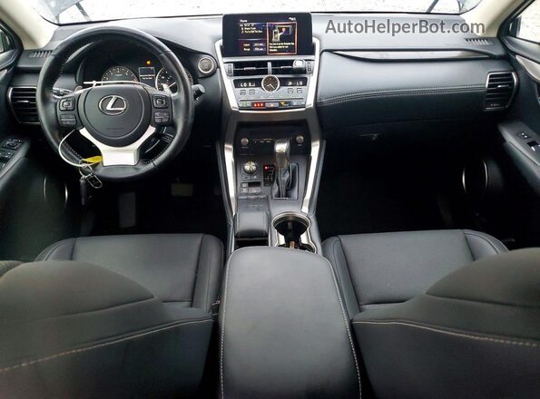 JTJDARDZ2M2253601 2021 LEXUS NX Черный Вид панели приборов