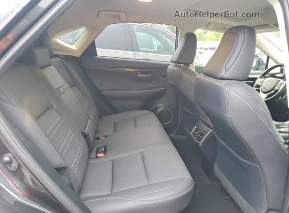 JTJDARDZ2M2253601 2021 LEXUS NX Черный Вид задней части салона