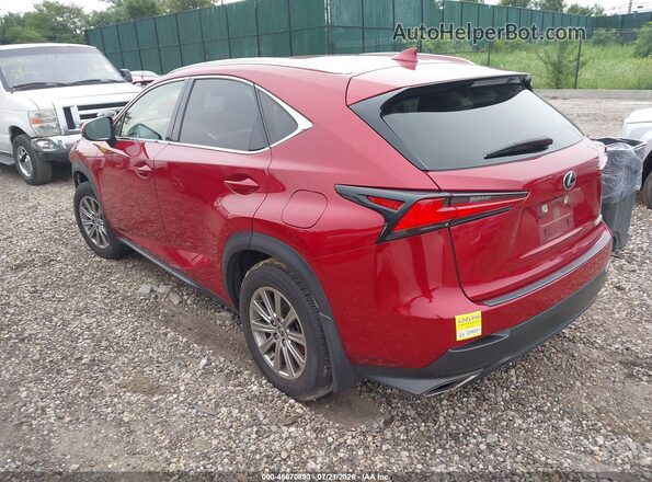 JTJDARDZ3M5031888 2021 LEXUS NX 300 Красный Задняя левая четверть