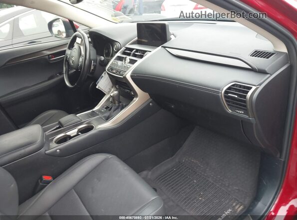 JTJDARDZ3M5031888 2021 LEXUS NX 300 Красный Вид салона спереди