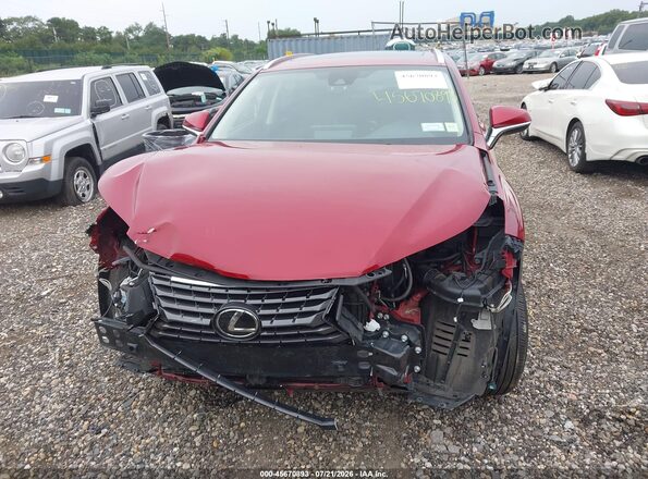 JTJDARDZ3M5031888 2021 LEXUS NX 300 Красный Вид панели приборов