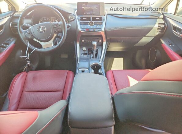JTJDARDZ4M5023573 2021 LEXUS NX White წინა პანელის ხედი