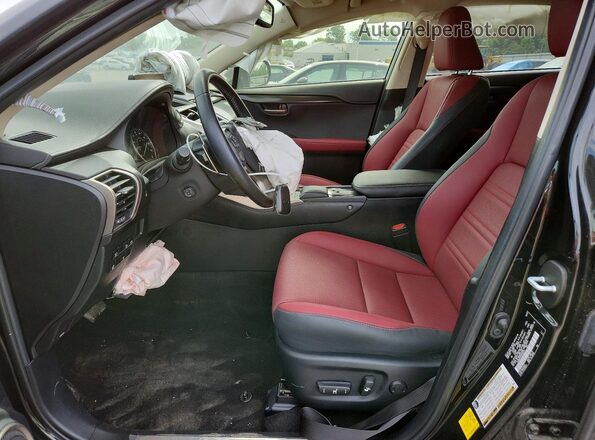 JTJDARDZ5M2238378 2021 LEXUS NX Черный Вид салона спереди