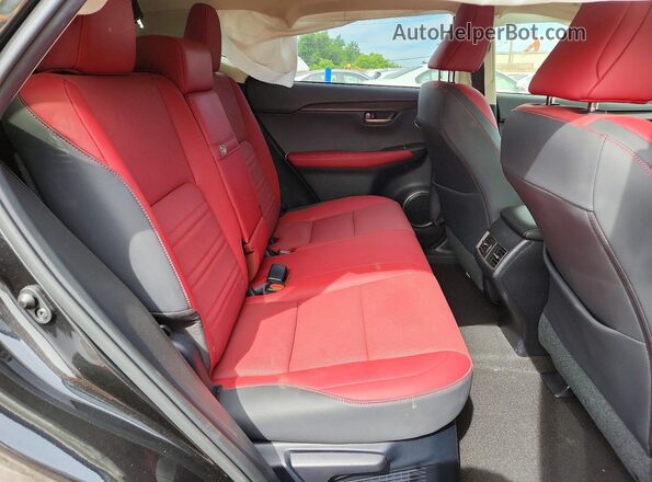 JTJDARDZ5M2238378 2021 LEXUS NX Черный Вид задней части салона