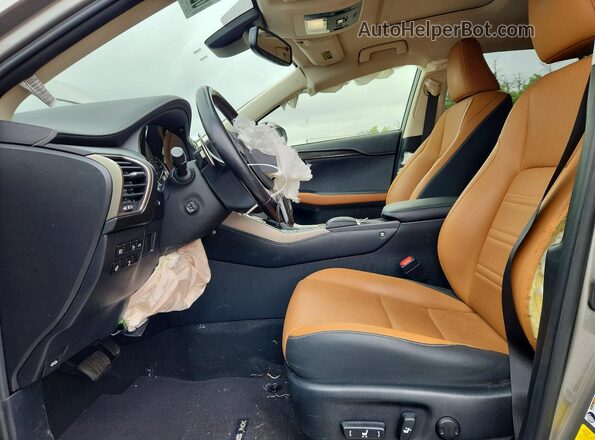 JTJDARDZ6L5017403 2020 LEXUS NX Gray Widok wnętrza z przodu