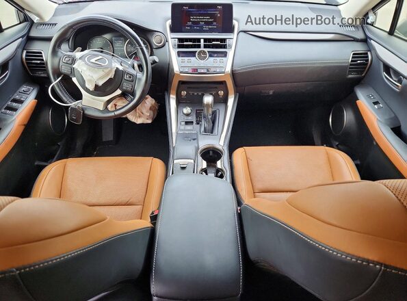 JTJDARDZ6L5017403 2020 LEXUS NX Gray Widok deski rozdzielczej