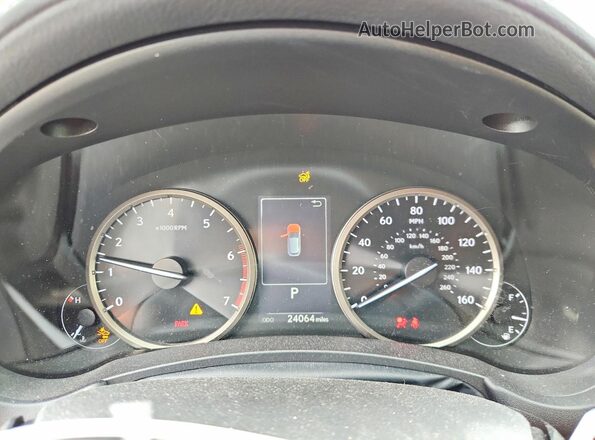 JTJDARDZ6L5017403 2020 LEXUS NX Gray Widok zestawu wskaźników