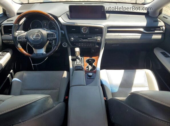 JTJDGKCA5J2000625 2018 LEXUS RX White Widok deski rozdzielczej