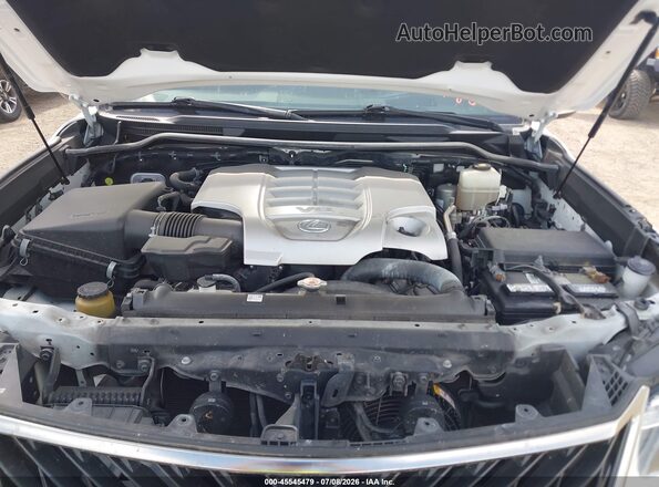 JTJDY7AX0L4327961 2020 LEXUS LX 570 White უკანა ხედი