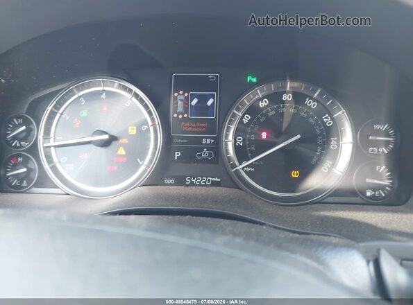 JTJDY7AX0L4327961 2020 LEXUS LX 570 White უკანა სავარძლების ხედი