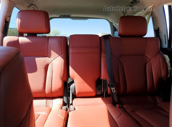 JTJDY7AX0L4333047 2020 LEXUS LX Gray Rear seats view