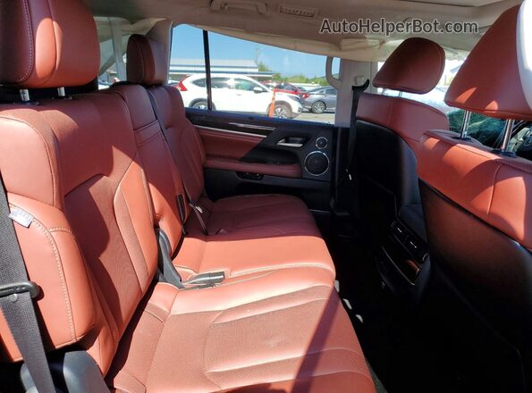 JTJDY7AX0L4333047 2020 LEXUS LX Gray Rear interior view