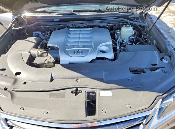 JTJDY7AX0L4333047 2020 LEXUS LX Gray Engine compartment view