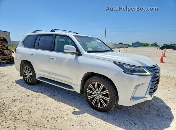 JTJDY7AX4L4314484 2020 LEXUS LX White Delantero derecho