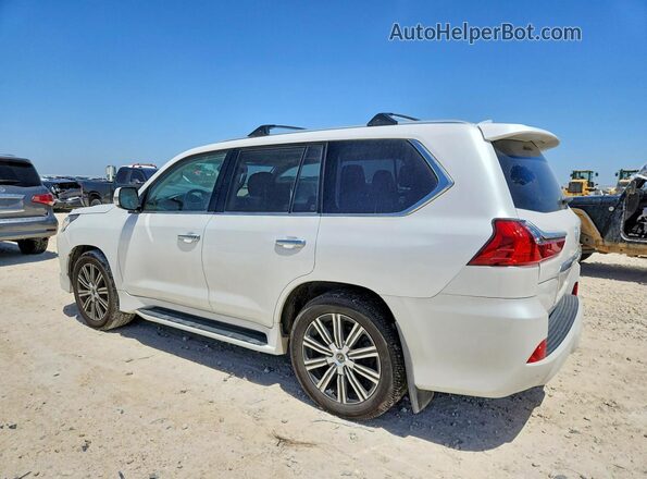 JTJDY7AX4L4314484 2020 LEXUS LX White Trasero izquierdo