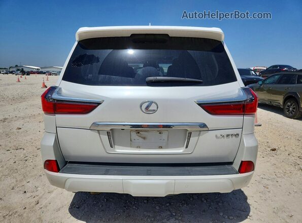JTJDY7AX4L4314484 2020 LEXUS LX White Vista interior delantera