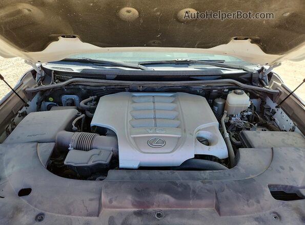JTJDY7AX4L4314484 2020 LEXUS LX White Vista de la etiqueta del VIN