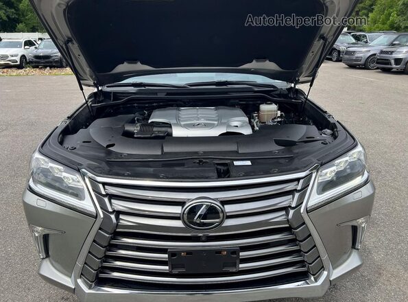 JTJDY7AX6M4337282 2021 LEXUS LX Gray Vista del salpicadero
