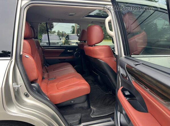 JTJDY7AX6M4337282 2021 LEXUS LX Gray Vista trasera