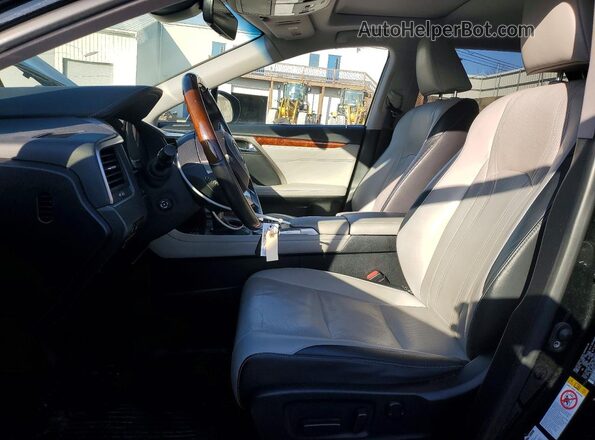 JTJDZKCA1J2001037 2018 LEXUS RX Black წინა სალონის ხედი